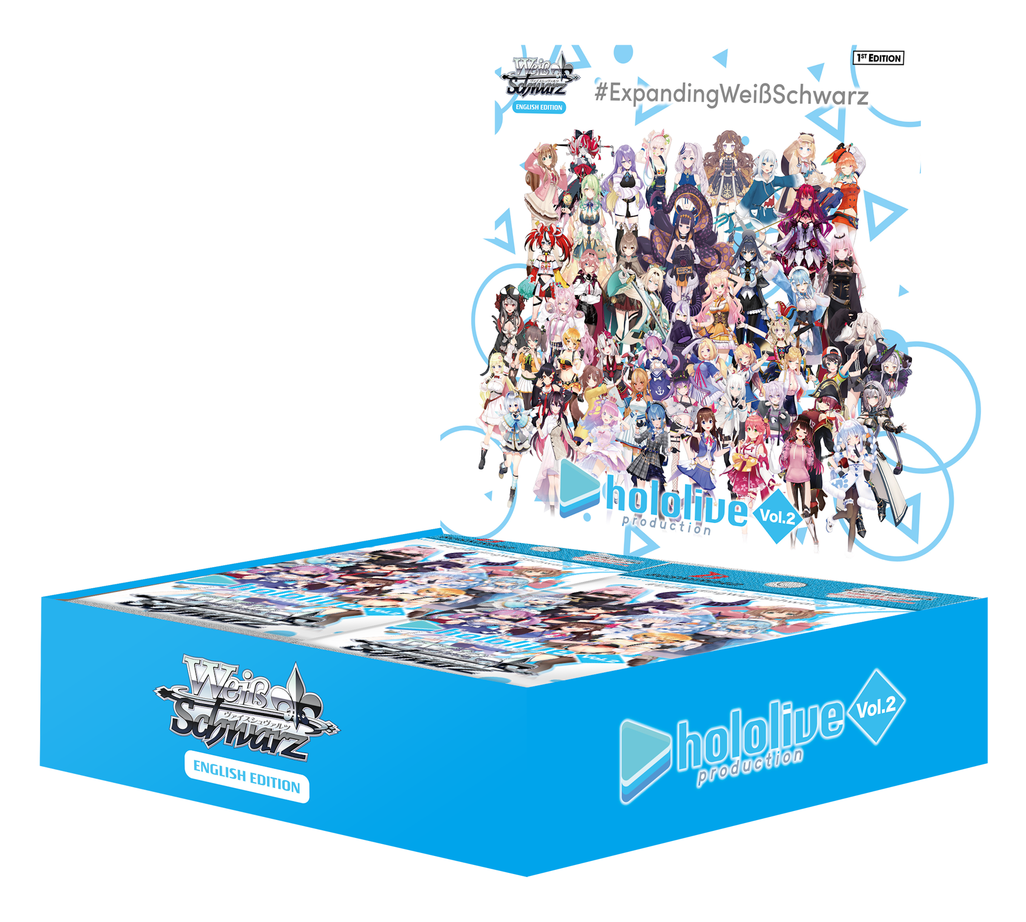 Weiss Schwarz Booster Pack, Holo Live Productions, Vol. 2, Box (English)