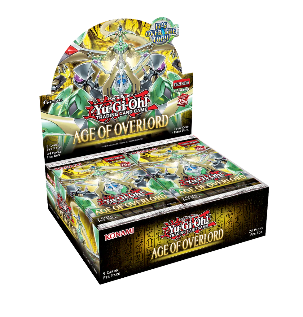 YGO Age of Overlord 1st Edition Booster Box