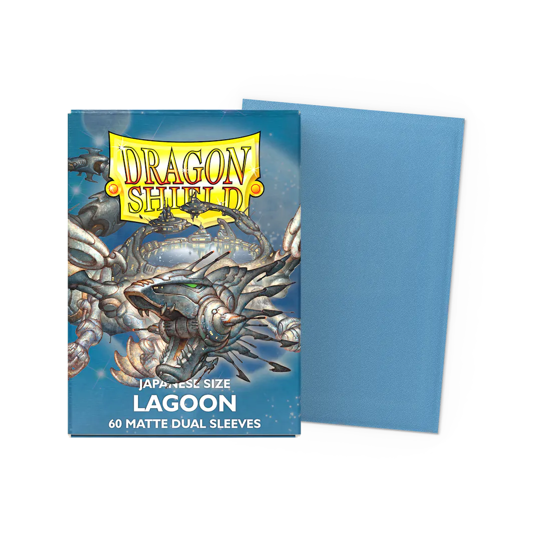 Dragonshield - (Japanese Size) - Lagoon - 60 ct